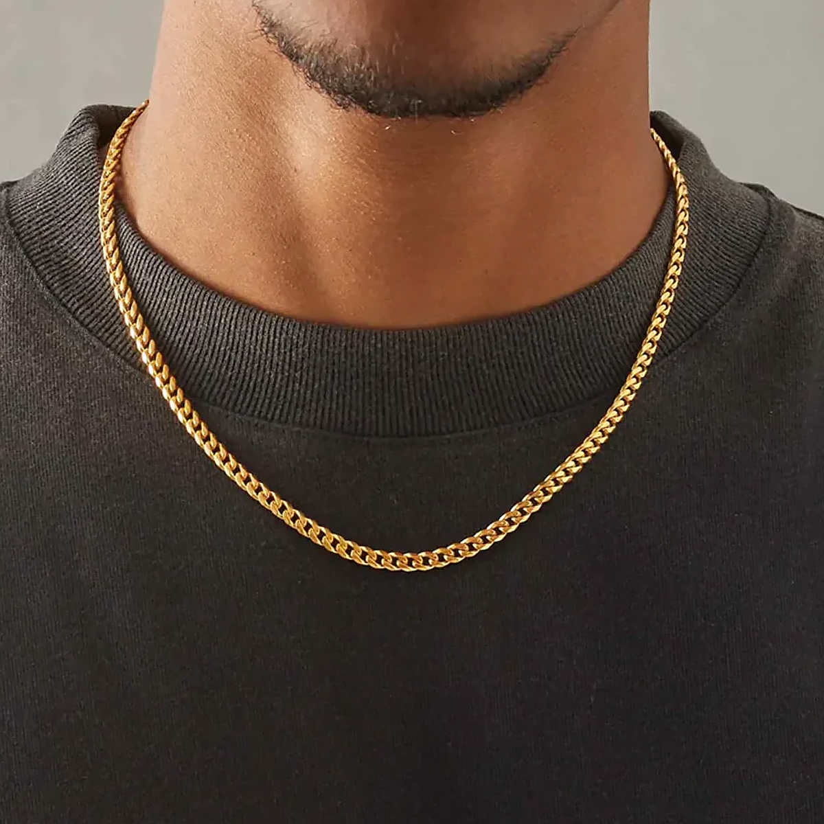 GIROX. | 6MM Cuban Link Ketting (Goud)