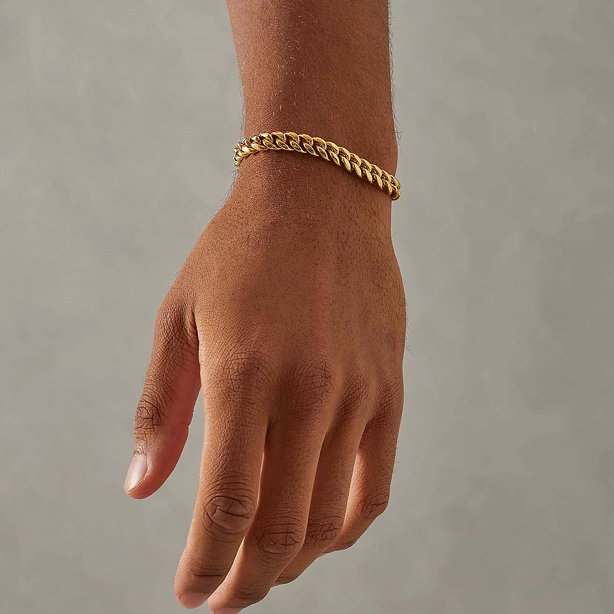 GYAMI. | 8MM Gouden Cuban Link Armband