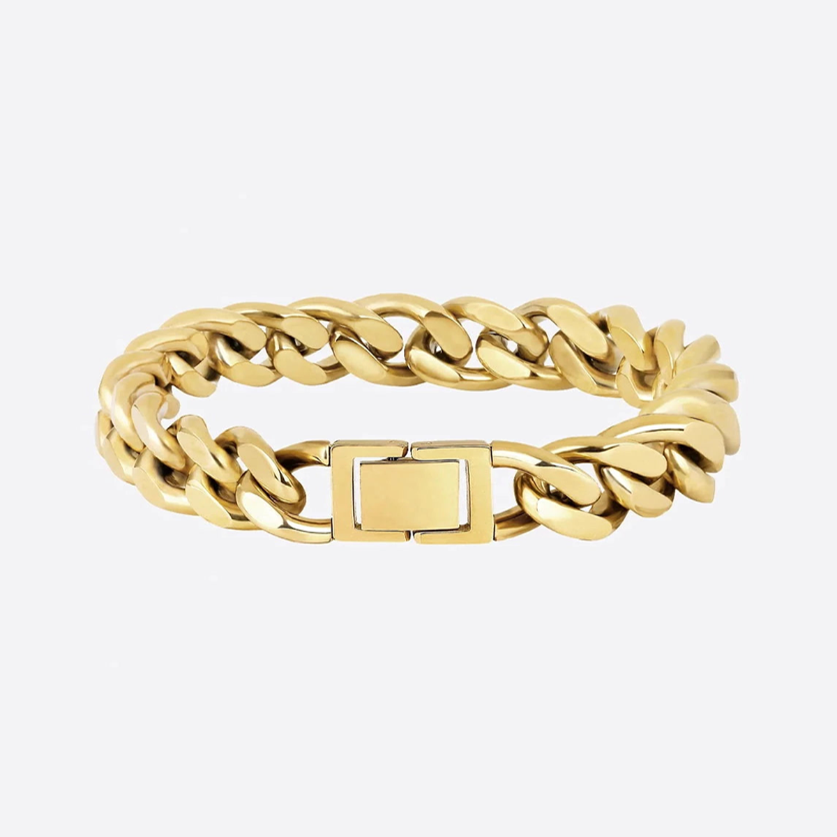 GYAMI. | 8MM Gouden Cuban Link Armband