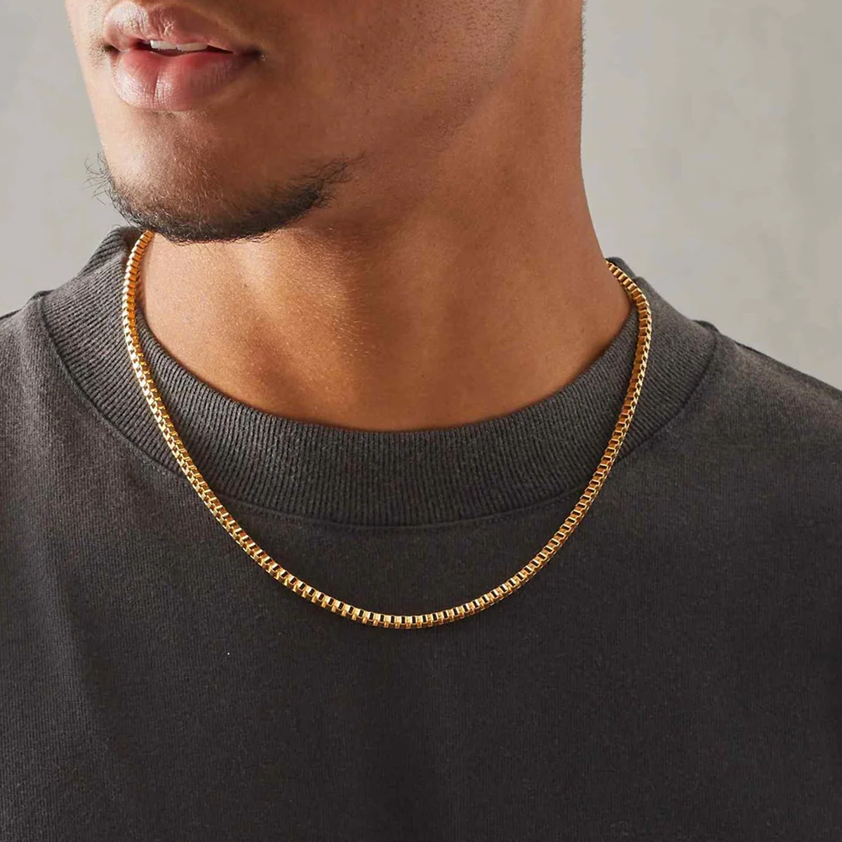 GYBOX. | 3MM Gouden Boxketting 18K