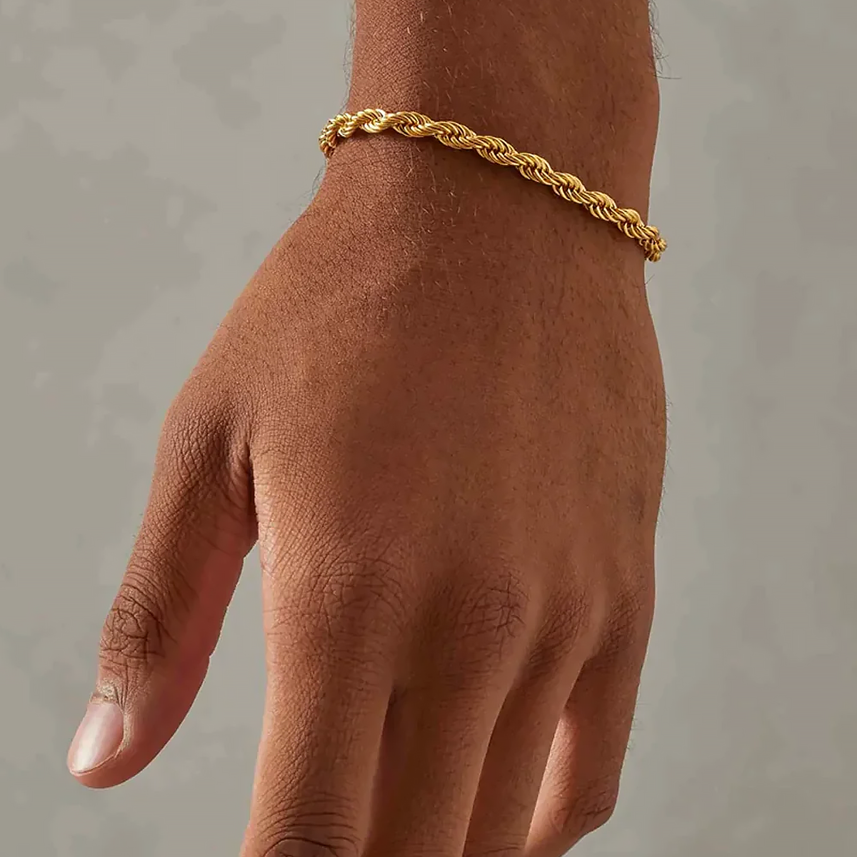 GYBRO. | 5MM Gouden Rope Armband 18K