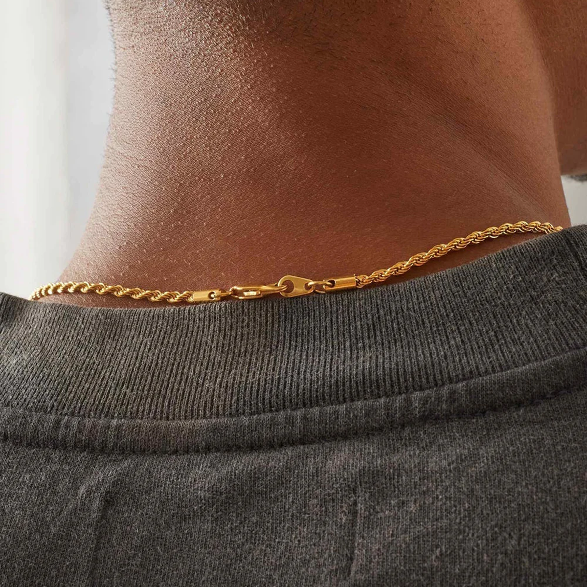 GYOPE. | 3MM Rope Ketting (Goud)