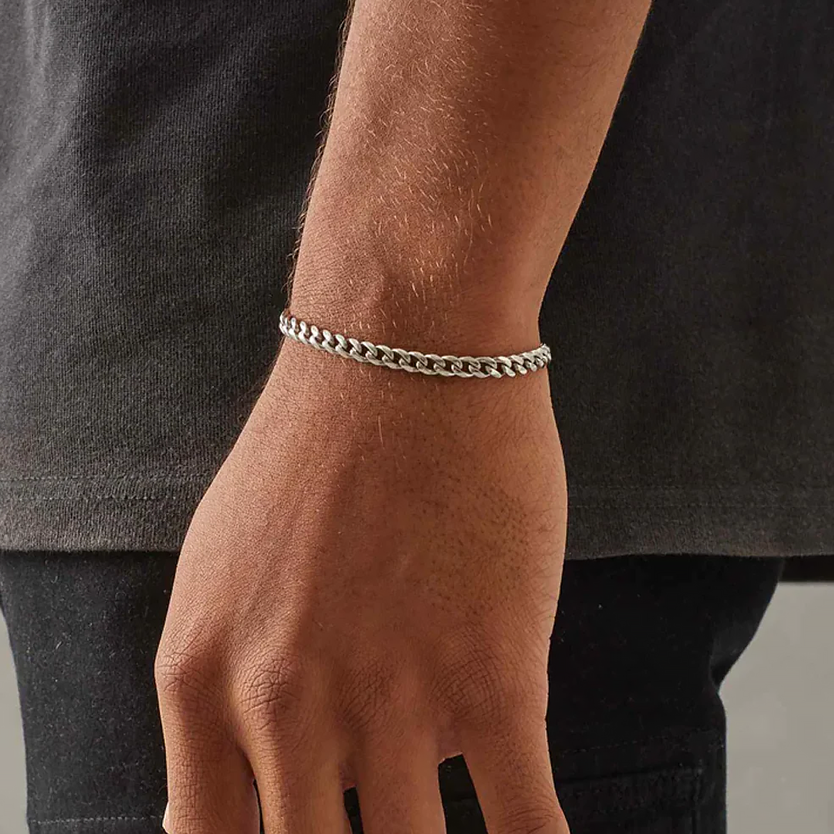 SIRBOX. | 6MM Zilveren Cuban Link Armband