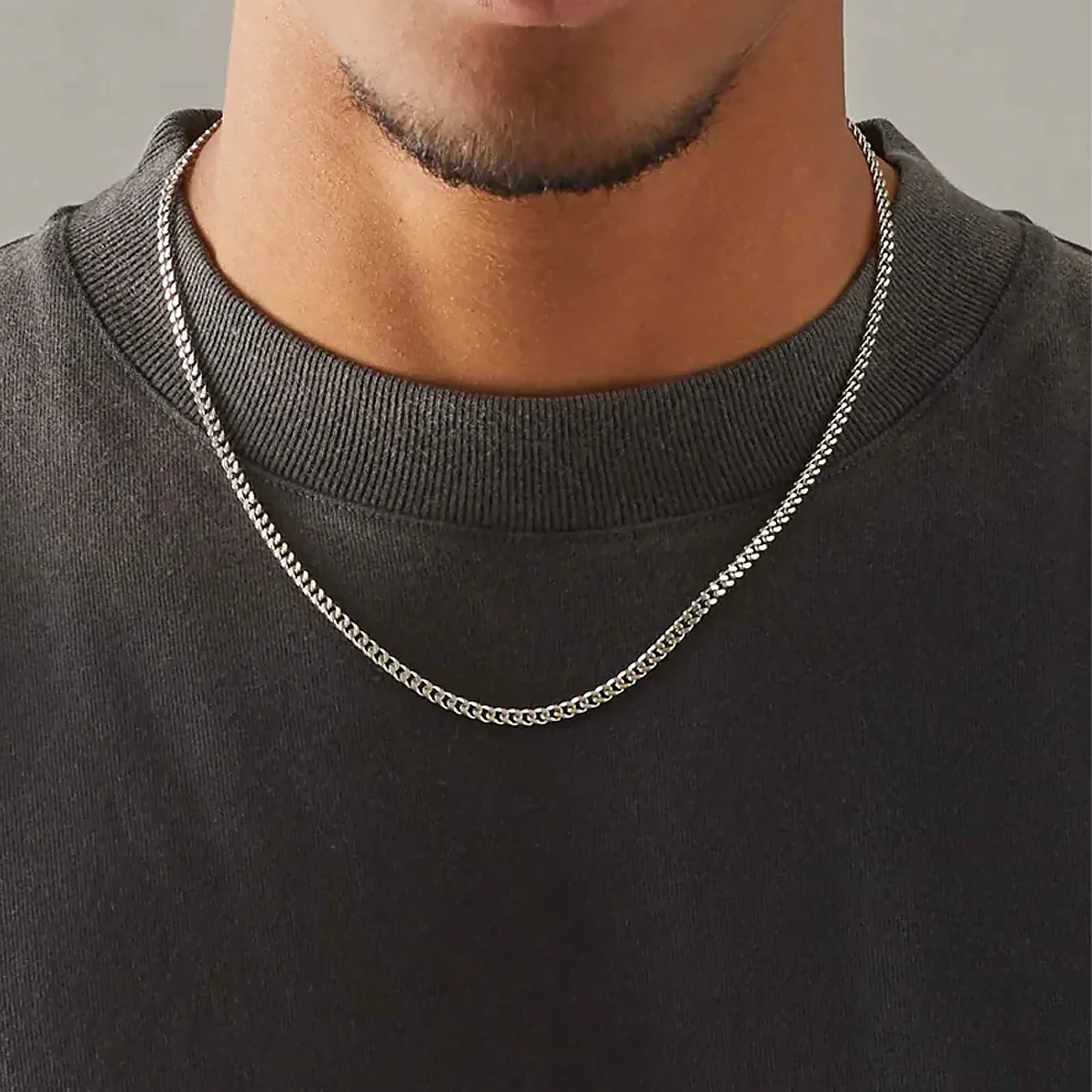 SYLAN. | 3MM Zilveren Cuban Link Ketting